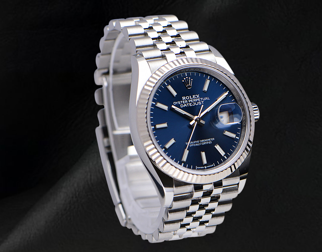 Orologio da uomo Rolex Datejust 36 mm in acciaio inossidabile