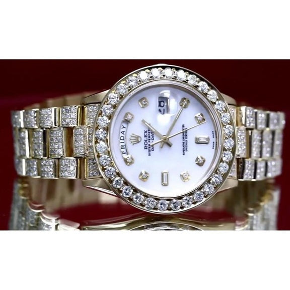Orologio Rolex maestro delle perle 10 ct. Oro