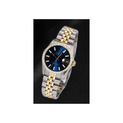 Orologio Rolex signora 31mm Datejust quadrante blu luminoso