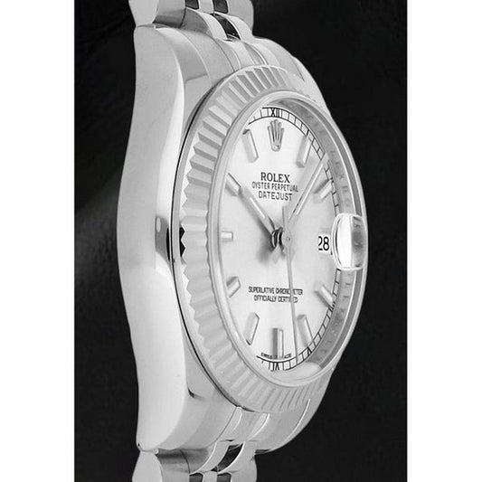 Orologio Datejust 31mm Rolex in oro bianco 