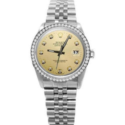 Orologio Datejust Acciaio inossidabile Lunetta Champagne Rolex Datejust giubileo