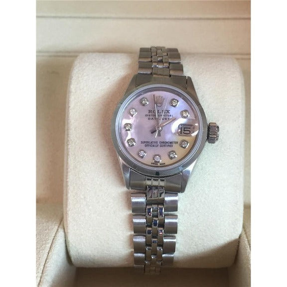 Orologio Datejust Rolex giubileo Bracciale quadrante con diamanti 
