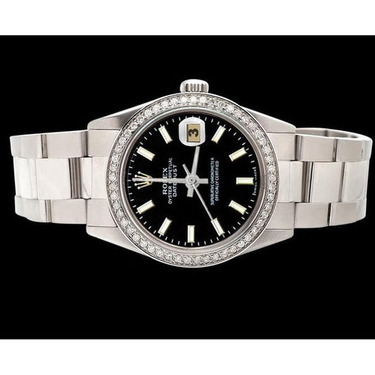 Orologio Datejust con lunetta con diamanti