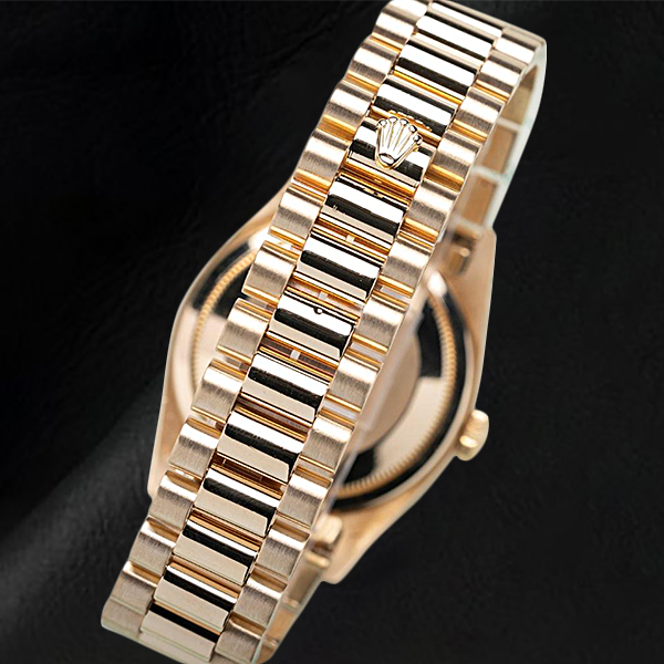 Orologio Rolex 18238 Day-Date da 36 mm con quadrante champagne in oro giallo