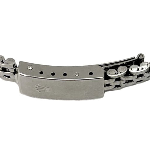 Orologio Rolex 26 mm quadrante argento in acciaio inossidabile con data
