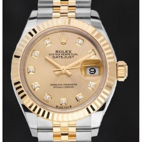 Orologio Rolex da donna con quadrante in diamanti