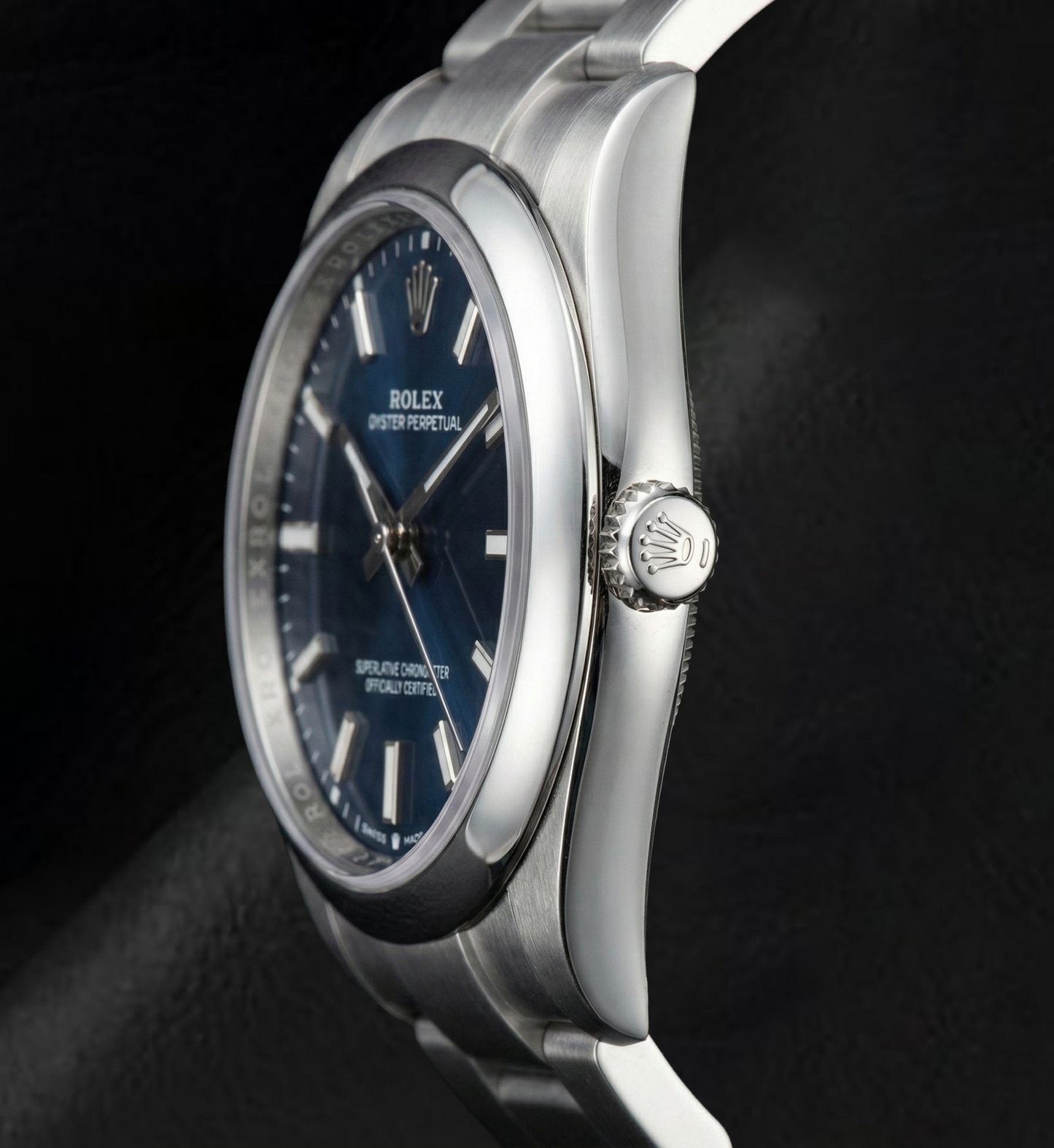 Orologio Rolex 31mm Datejust da donna con quadrante blu luminoso