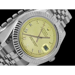 Orologio Rolex DateJust Uomo Bracciale giubileo in Acciaio Inossidabile