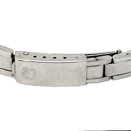 Orologio Rolex Date 26 mm quadrante argento a bastoncino in acciaio inossidabile