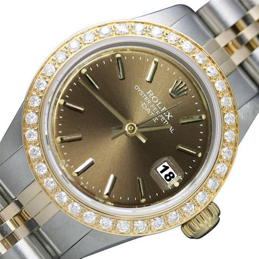 Orologio Rolex Date con quadrante champagne