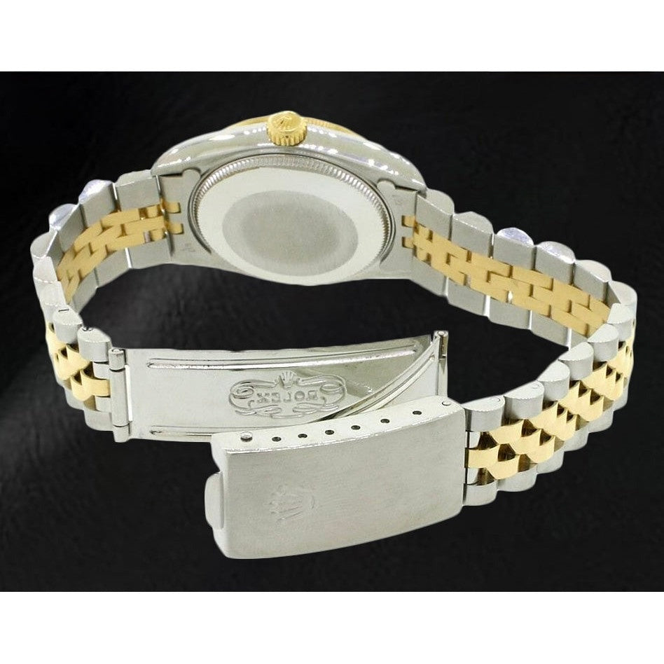 Orologio Rolex Datejust 31mm champagne luminoso bicolore