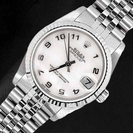 Orologio Rolex Datejust 31mm quadrante arabo