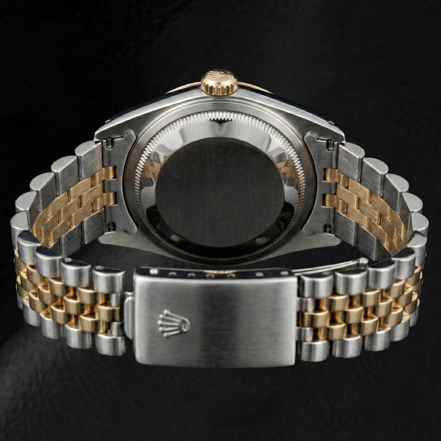 Orologio Rolex Datejust 36 mm con quadrante bianco e diamanti bicolore