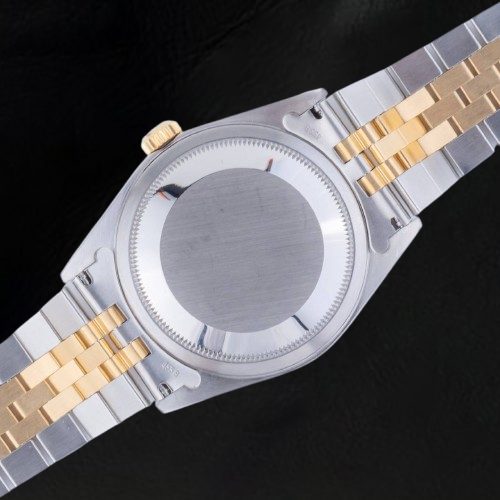 Orologio Rolex Datejust Anno 2002 Quadrante Bianco Romano 36 mm Bicolore