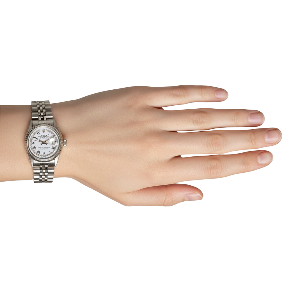 Orologio Rolex Datejust Orologio con quadrante in diamanti, bracciale giubileo in acciaio inossidabile P2