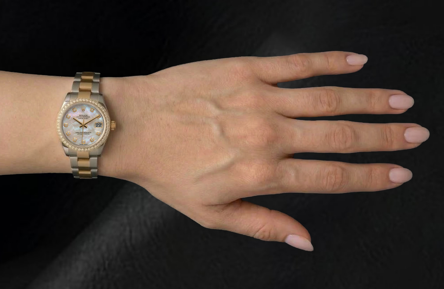 vero diamante 0.20carati watch foto lifestyle