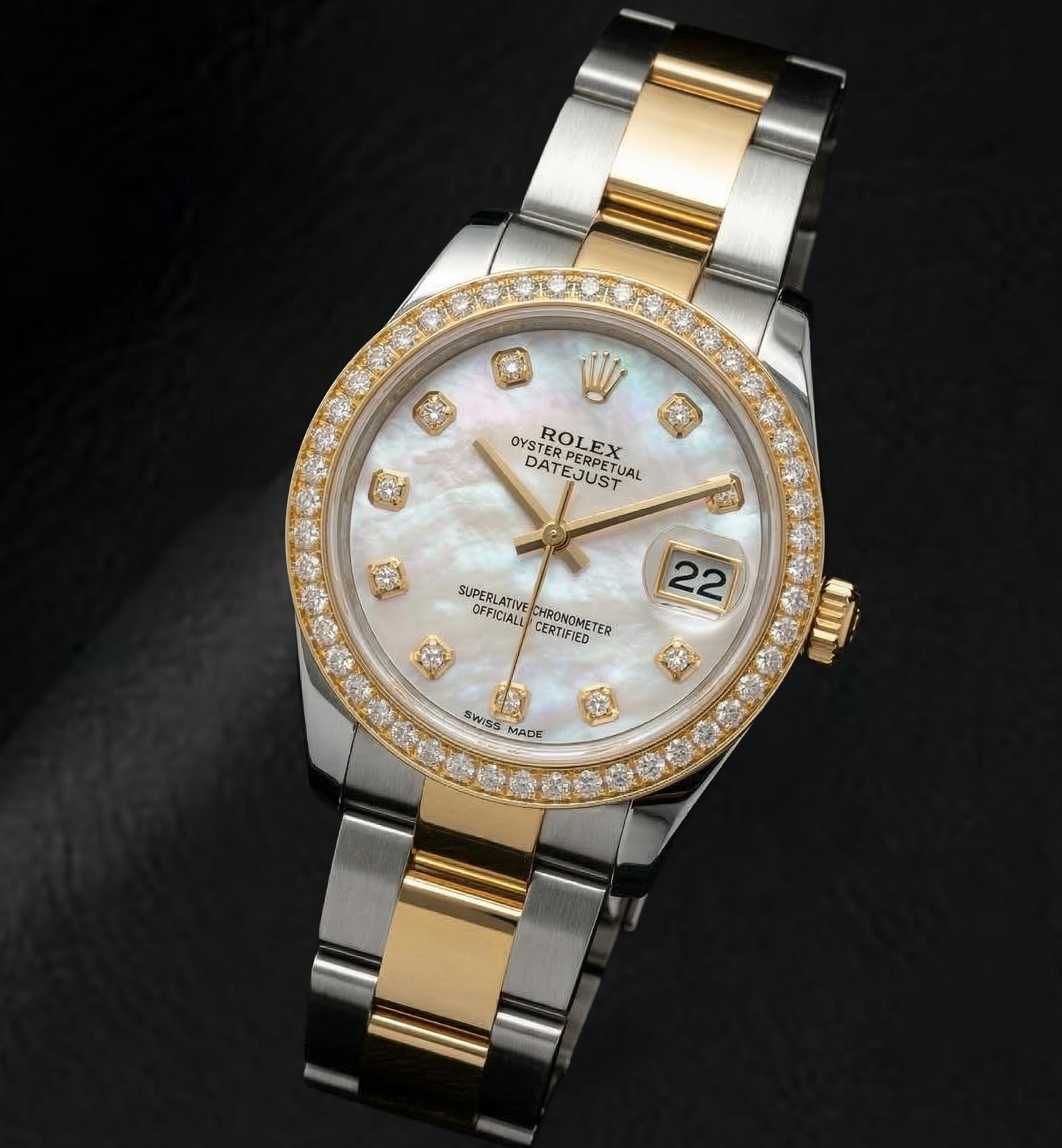 vero diamante 0.20carati watch dettaglio ravvicinato