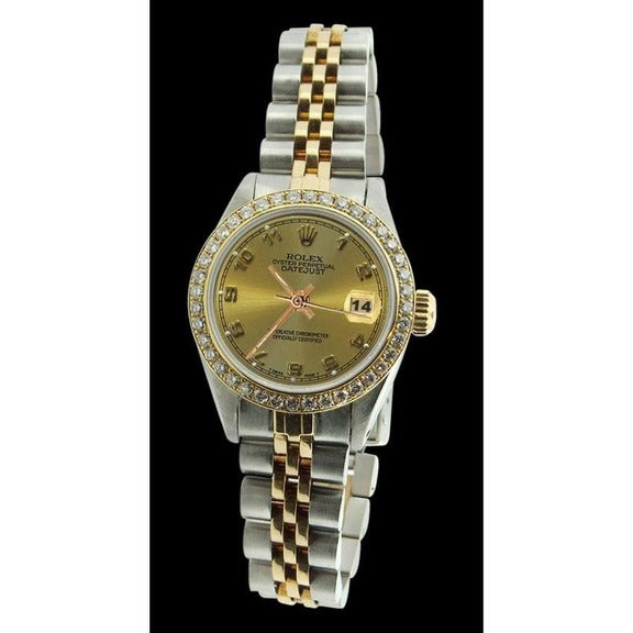 Orologio Rolex Datejust con bracciale in acciaio inossidabile