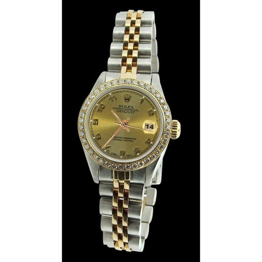 Orologio Rolex Datejust con bracciale in acciaio inossidabile