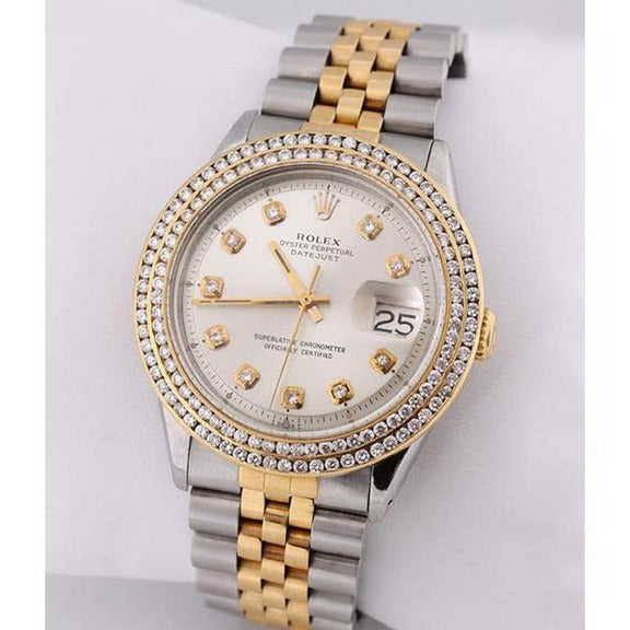 Orologio Rolex Datejust con lunetta a doppia 