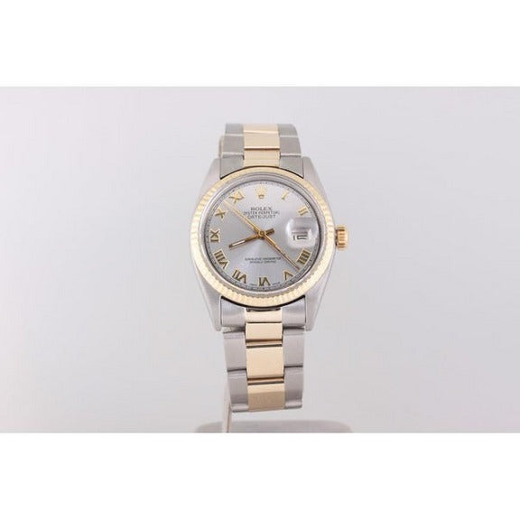 Orologio Rolex Datejust con lunetta scanalata 