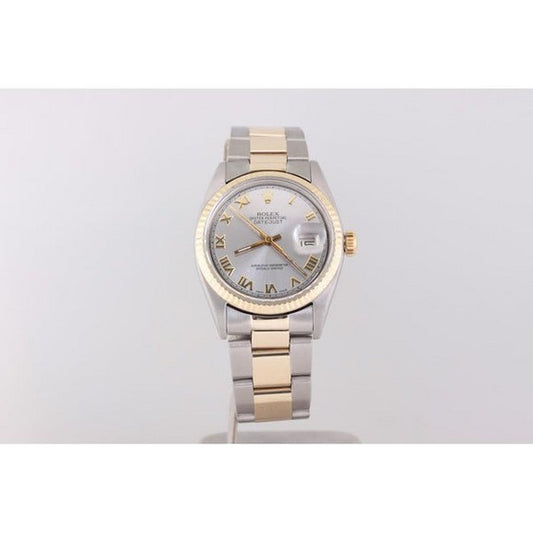 Orologio Rolex Datejust con lunetta scanalata 