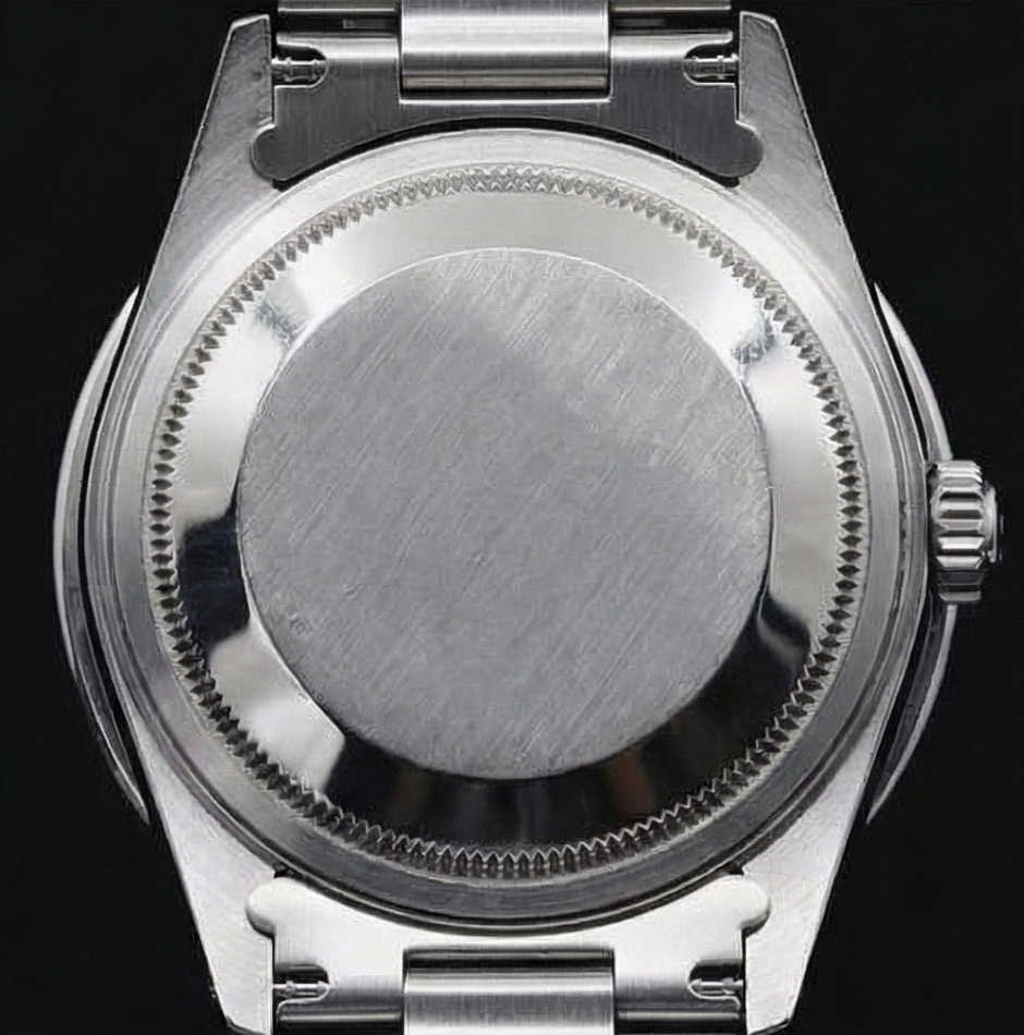 Orologio Rolex Datejust con quadrante bianco personalizzato con diamanti e lunetta grande in acciaio inossidabile