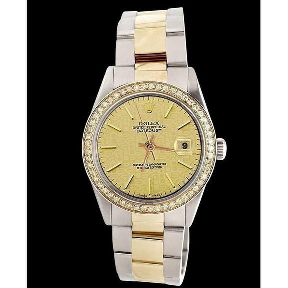 Orologio Rolex Datejust con quadrante champagne