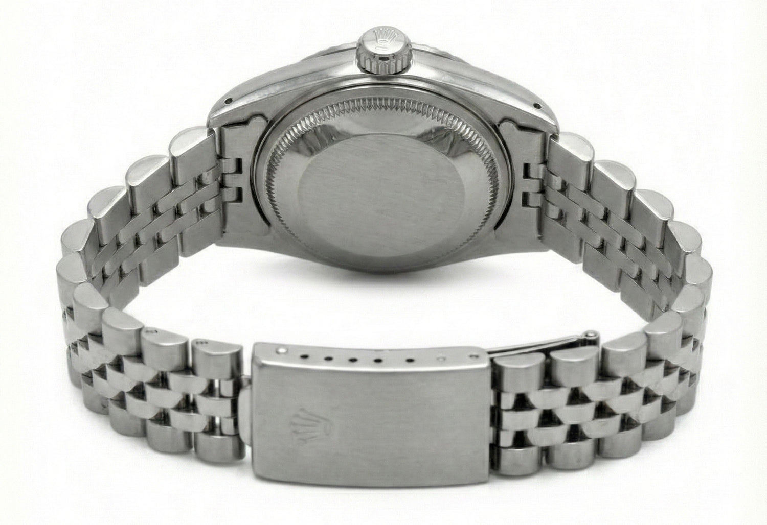 Orologio Rolex Datejust con quadrante in diamanti e bracciale giubileo in acciaio inossidabile