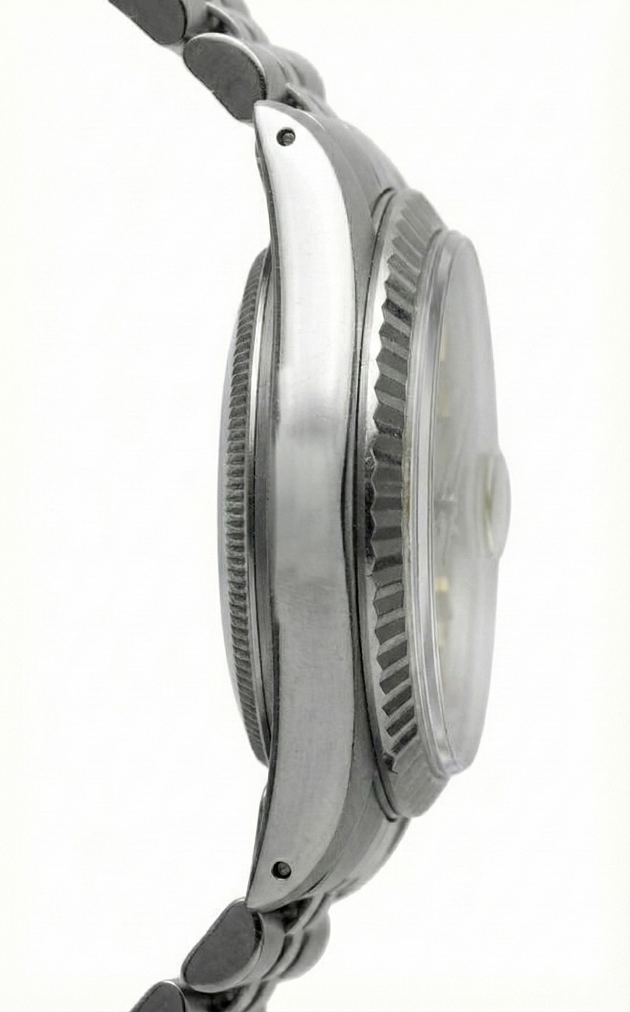 Orologio Rolex Datejust da donna in acciaio inossidabile con quadrante champagne