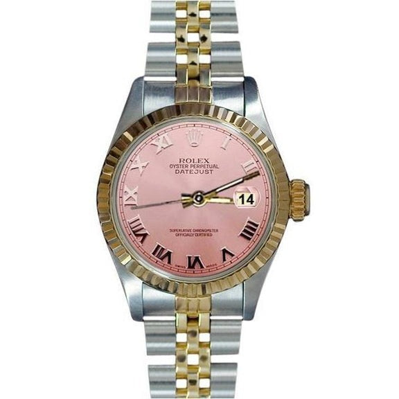 Orologio Rolex Datejust da donna in acciaio inossidabile