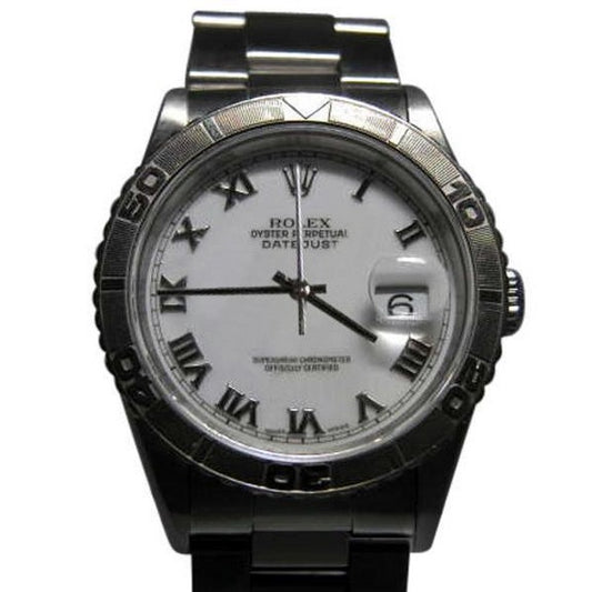 Orologio Rolex Datejust da uomo con lunetta Thunderbird 
