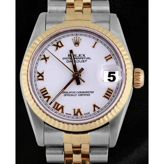Orologio Rolex Datejust di medie dimensioni 