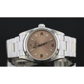 Orologio Rolex Datejust di misura media da 31 mm, lunetta liscia, 