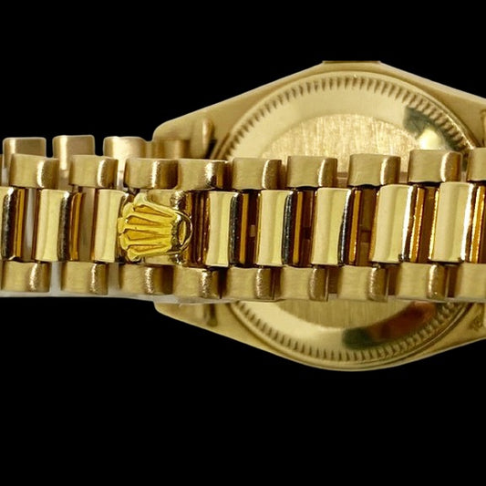 Orologio Rolex Datejust in oro giallo con quadrante 
