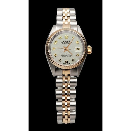 Orologio Rolex Datejust in oro giallo da donna 