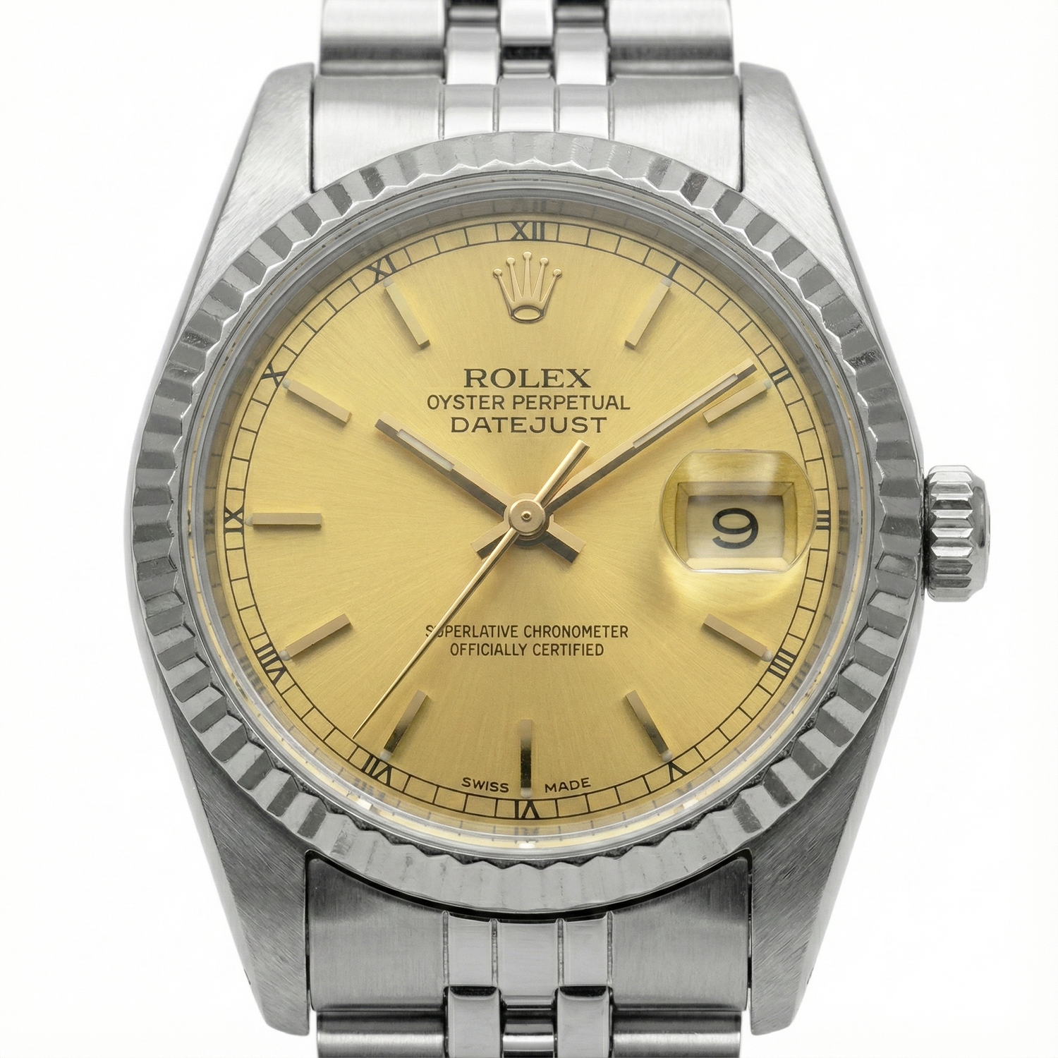 Orologio Rolex Datejust quadrante da donna Rolex acciaio inossidabile giubileo Datejust