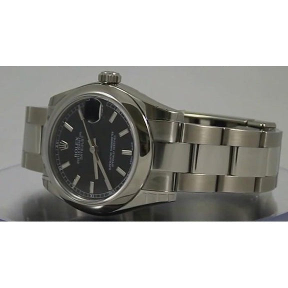 Orologio Rolex Datejust quadrante nero