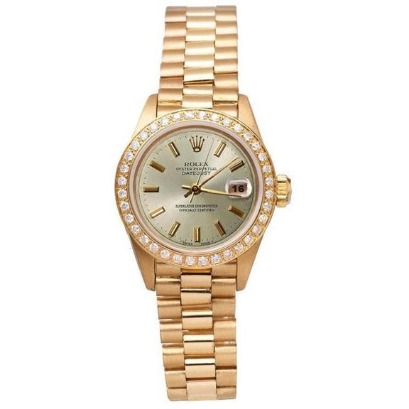 Orologio Rolex Datejust stile presidenziale 
