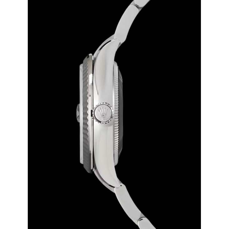 Orologio Rolex Signora Datejust 31mm con quadrante viola in diamanti e acciaio inossidabile
