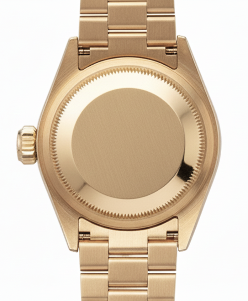 Orologio Rolex champagne bastone quadrante presidente Datejust lunetta diamanti oro giallo