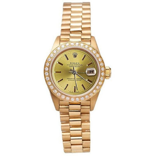 Orologio Rolex champagne bastone quadrante presidente