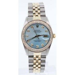 Orologio Rolex con bracciale giubileo bicolore