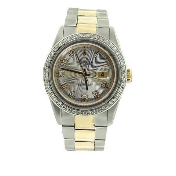 Orologio Rolex con quadrante arabo e bracciale 