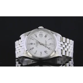 Orologio Rolex da 34 mm con data e bracciale 