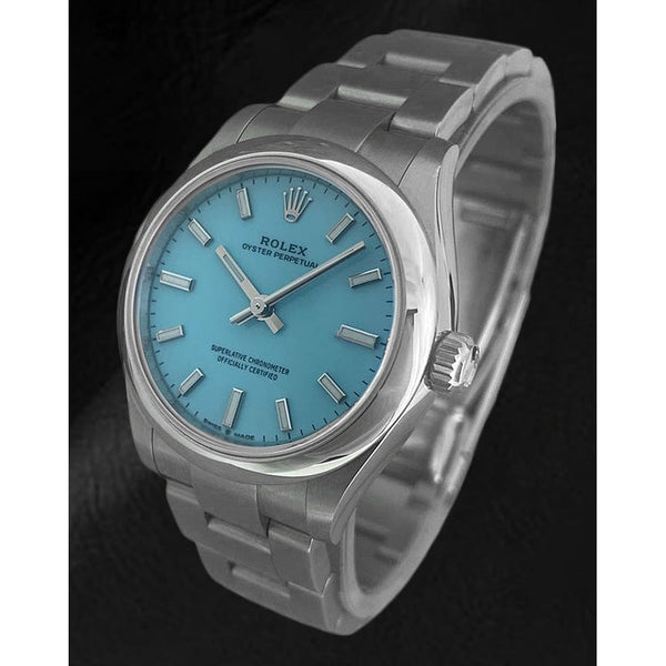Orologio Rolex da donna Ostrica perpetua 31mm con quadrante luminoso in acciaio