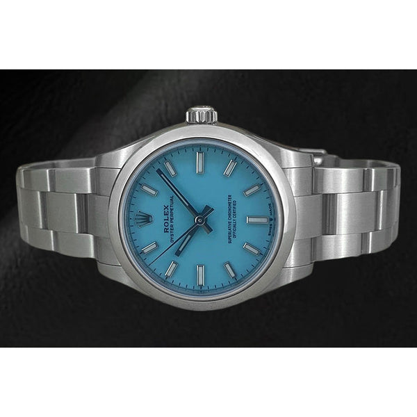 Orologio Rolex da donna Ostrica perpetua 31mm con quadrante luminoso in acciaio