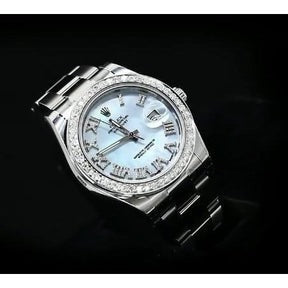 Orologio Rolex da uomo con quadrante blu