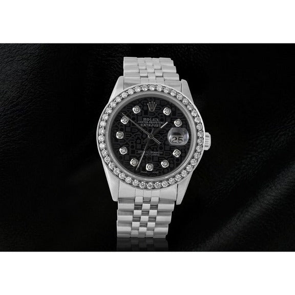 Orologio Rolex grande lunetta giubileo nero