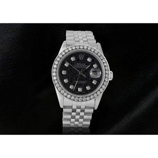 Orologio Rolex grande lunetta giubileo nero